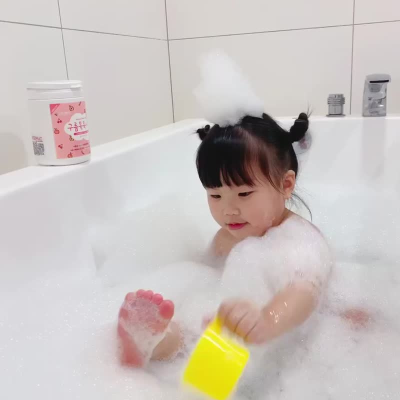 绵绵云朵泡泡儿童入浴剂-泡泡浴 儿童沐浴 泡澡-韩国MISSPLUS植萃 - 沐浴用品 - 浓缩/萃取物 白色