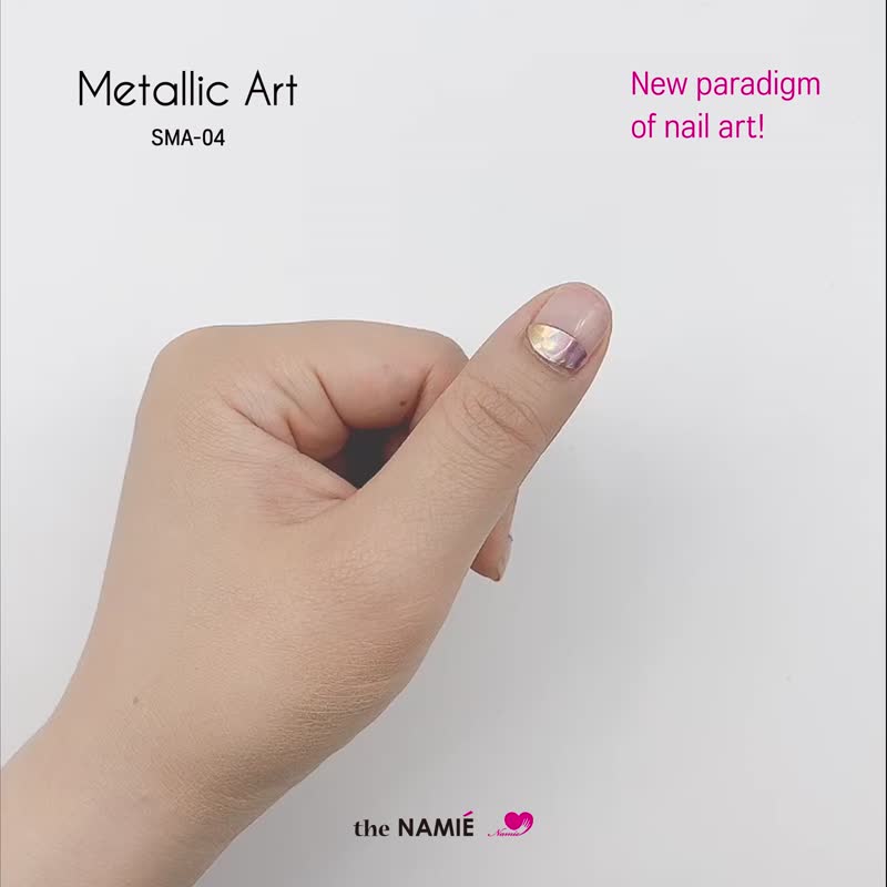 【 专业用】金属色泽美甲贴纸 法式 - 指甲油/指甲贴 - 纸 金色