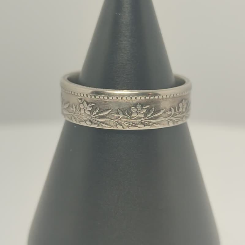 Pakistan Coin Ring 1 Rupee 1981-1991 coin rings for men coin rings for women - 戒指 - 其他金属 