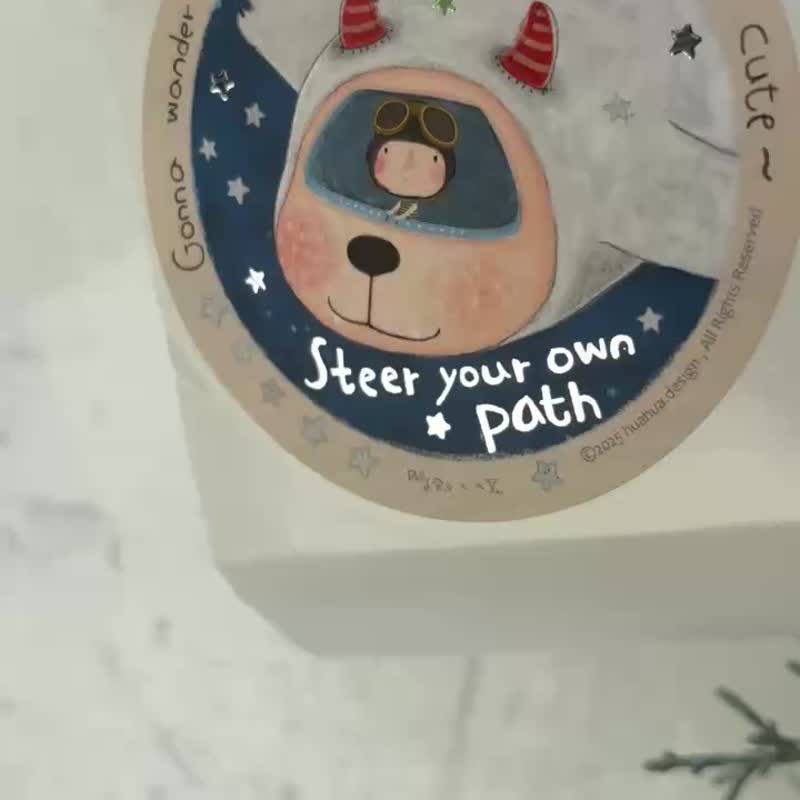 一起来贴贴/行李箱贴纸/装饰贴纸/提醒自己该旅行了/Dollyx大宽 - 贴纸 - 纸 白色
