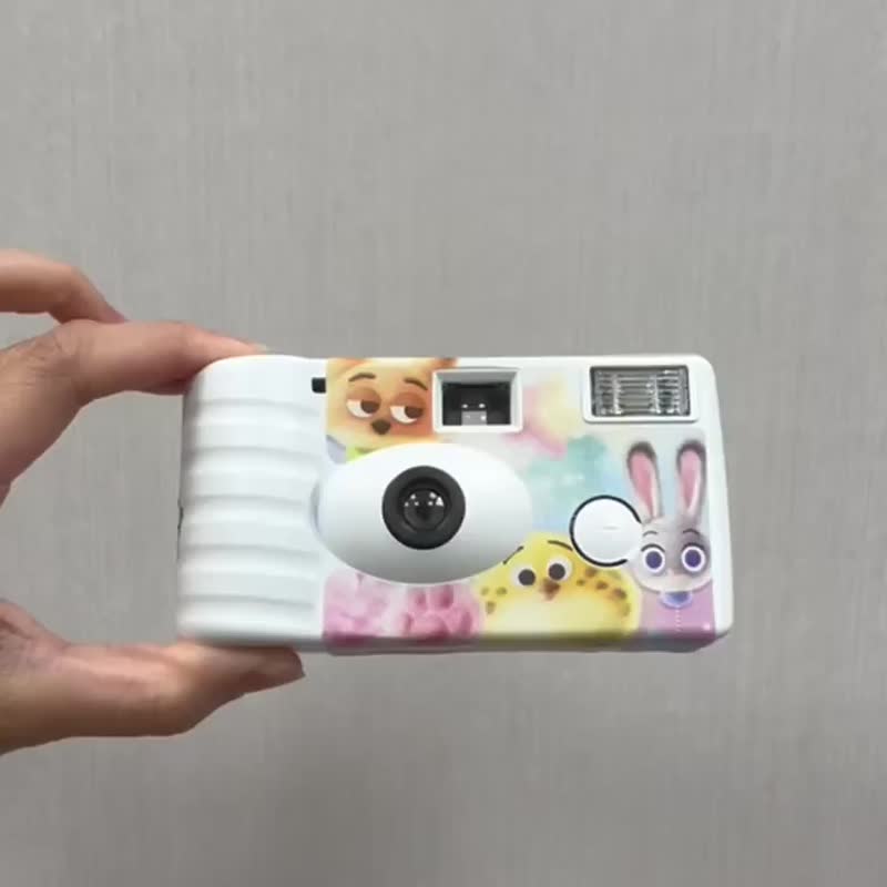 现货供应【圣诞交换礼物】动物方城市一次性即可拍相机 - 相机 - 其他材质 多色