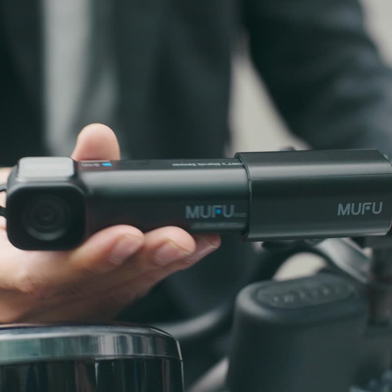 MUFU机车行车记录器 V10S国民机|赠64GB记忆卡 - 数码小物 - 塑料 黑色