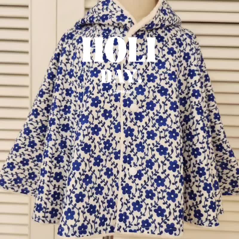 手作儿童斗篷 360度大圆斗篷 精灵斗篷 - 童装外套 - 棉．麻 