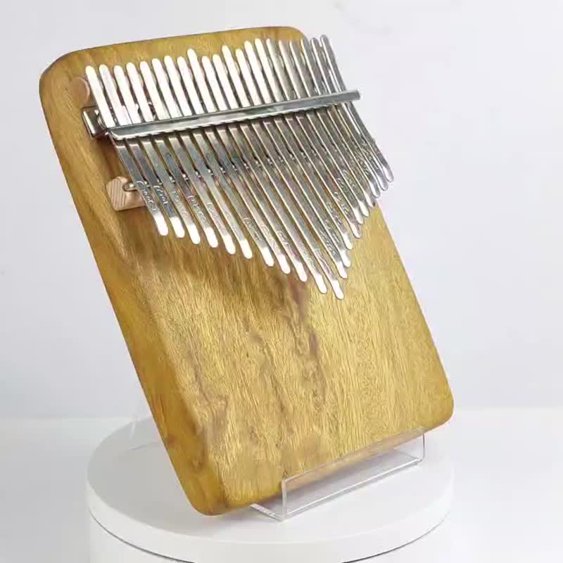 台湾乌心石拇指琴 / KALIMBA / 21音拇指琴 - 吉他/乐器 - 木头 金色