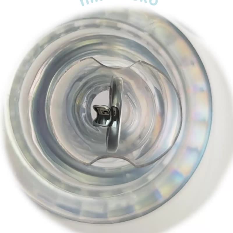 旅行猫戒指，材质为银925，可与其他戒指组合配戴（共3款） - 戒指 - 其他金属 银色