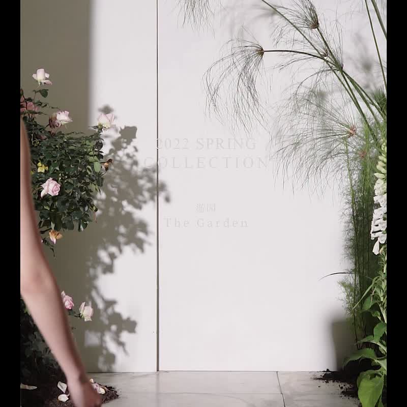 RIMLESS无边 复古暗纹提花肌理感连衣裙早春原创小众设计感吊带裙 - 洋装/连衣裙 - 其他材质 