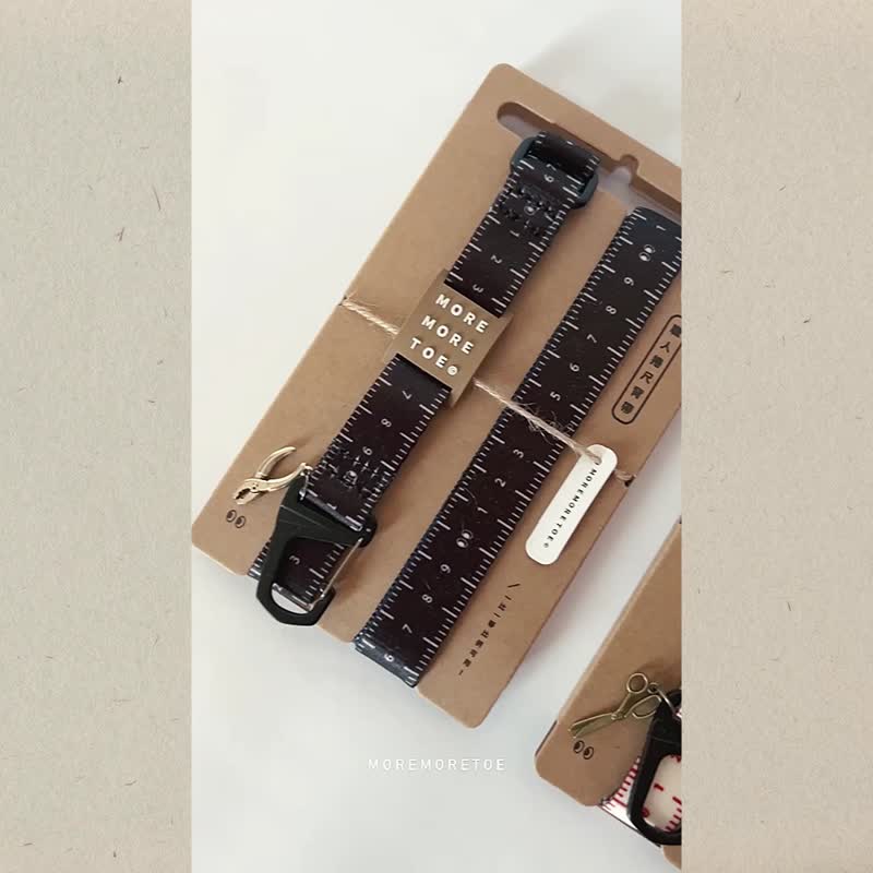 米白职人卷尺背带 | 包包背带 / 手机挂绳 / 一比一等比例可用 - 其他 - 其他材质 白色