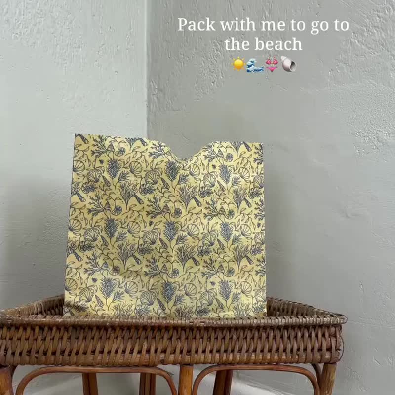 Superbee蜂蜡环保便利保鲜袋|食品袋 小号 Small - 厨房用具 - 棉．麻 