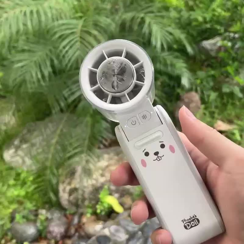 定制化手持风扇|户外必备|快速制冷|台湾工厂认证保固 - 电扇 - 塑料 多色