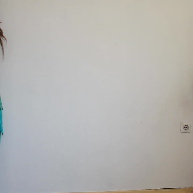 蓝绿色美人鱼风格裙子，节庆服饰，海妖舞者服装 - 裙子 - 其他材质 蓝色