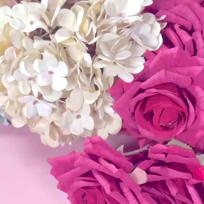 【情人节限定丨快速出货丨3日内出】花心思丨迷你花型杯蛋糕礼盒 - 蛋糕/甜点 - 新鲜食材 粉红色