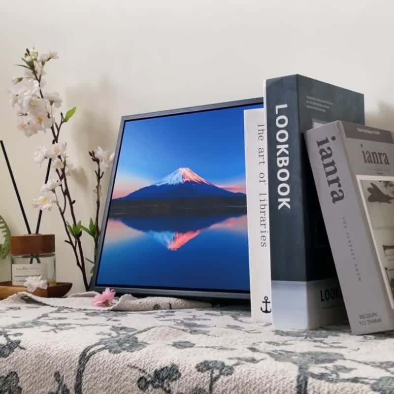 湖光水影富士山 - 日本富士山风景挂画/居家布置/日出/入厝礼物 - 海报/装饰画/版画 - 其他材质 多色