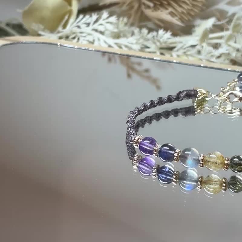 看见全景的展望台_全方位应援款 - 手链/手环 - 水晶 紫色