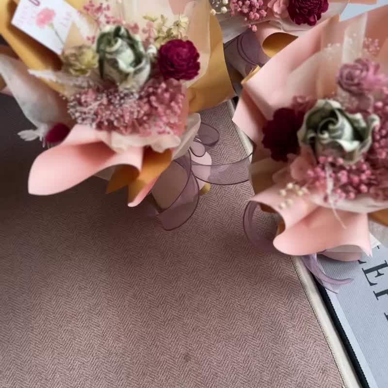 毕业季 谢师恩 送个不一样的 吸睛花束 有钱花 - 干燥花/捧花 - 其他材质 