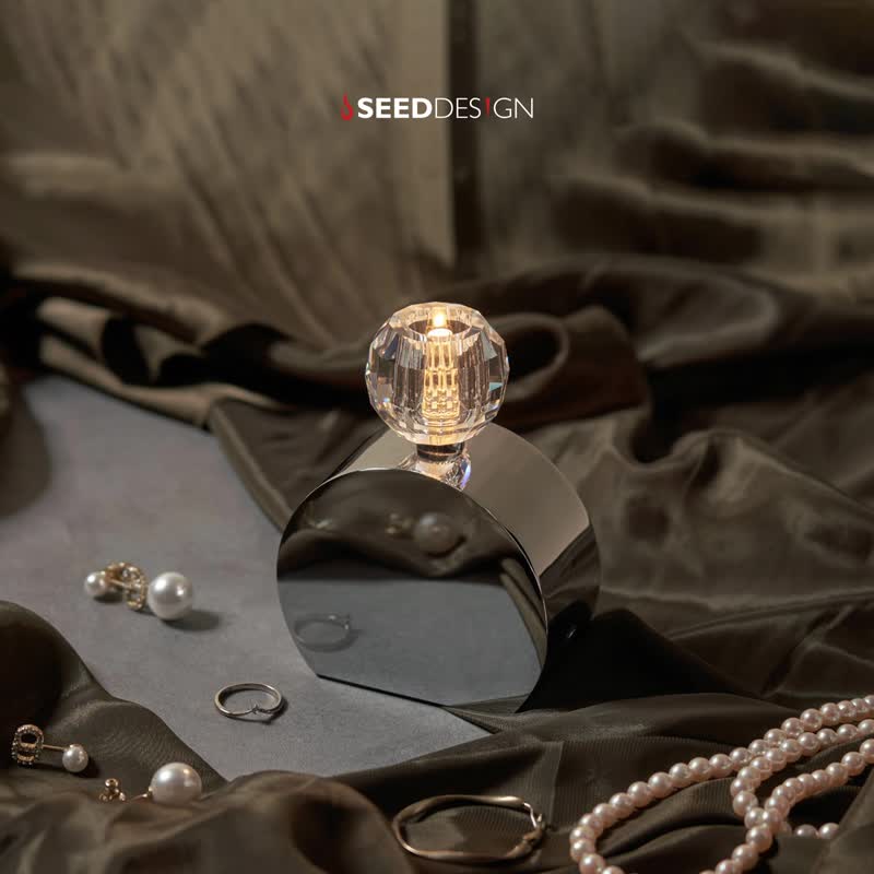 AROMA 满室-施华洛世奇水晶无线小灯 - 灯具/灯饰 - 其他金属 