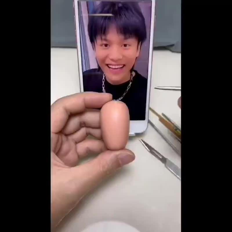 老公 爸爸 生日礼物订制 订制化 人偶 公仔 似颜绘 照片纪念 摆饰 - 玩偶/公仔 - 粘土 多色