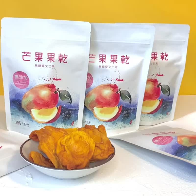 无添加糖爱文芒果干1入(100g/包) - 水果干 - 其他材质 橘色