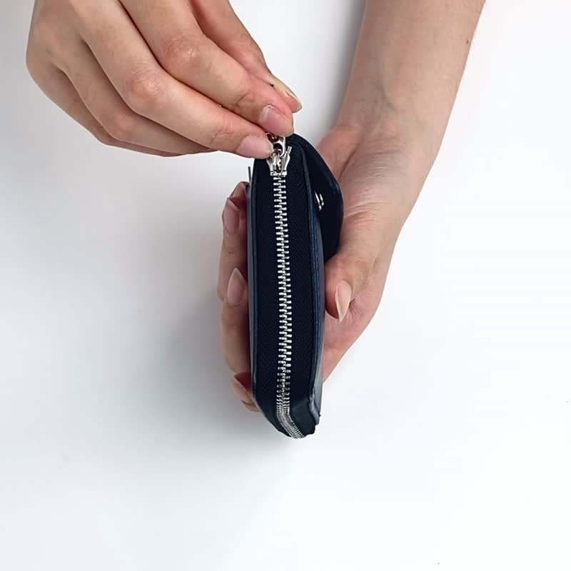 Seizen 极简短夹 真皮短夹/皮夹/钱包 可定制烫金/压印 - 皮夹/钱包 - 真皮 