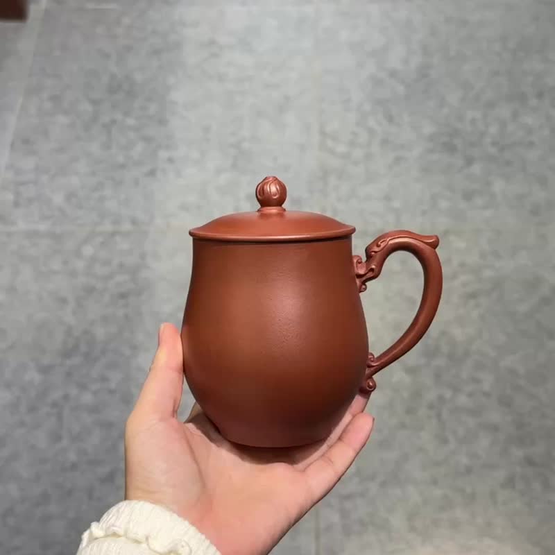 平步青云 原创作品 范泽锋夫人国高工汤宣武作品400cc/原矿底槽清 - 茶具/茶杯 - 陶 咖啡色