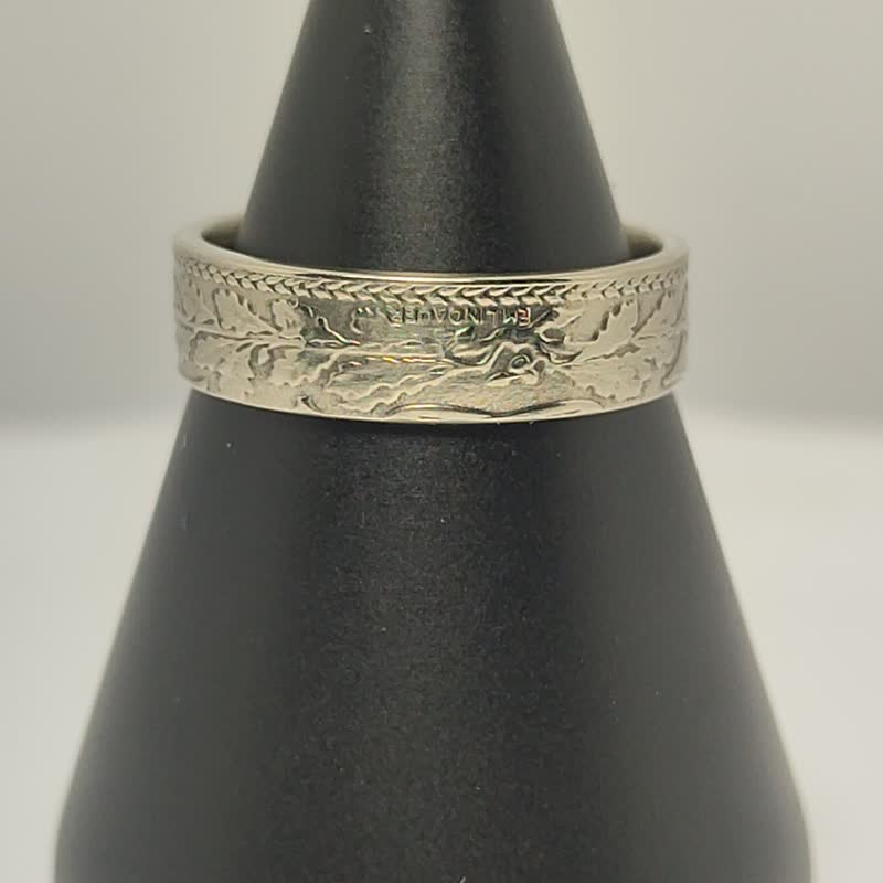 法国硬币戒指，法国硬币戒指女士，法国硬币戒指男士，法国男士戒指 - 戒指 - 其他金属 