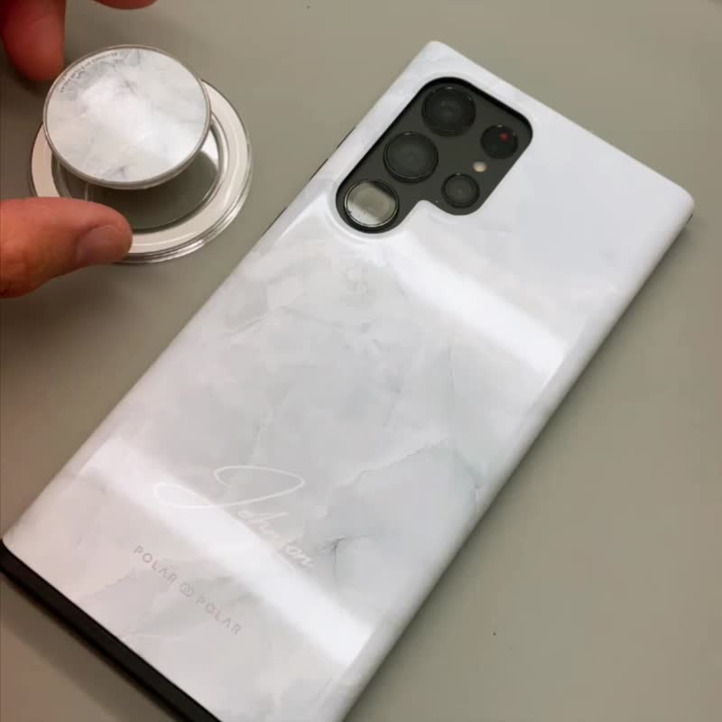 【多款设计】Samsung S25 S24 S23 Note20 MagSafe 定制化手机壳 - 手机壳/手机套 - 塑料 