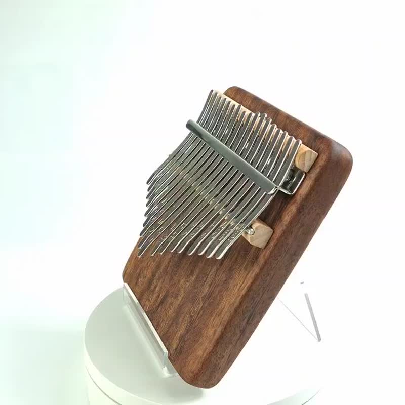 台湾牛樟拇指琴/17音拇指琴/KALIMBA - 吉他/乐器 - 木头 咖啡色