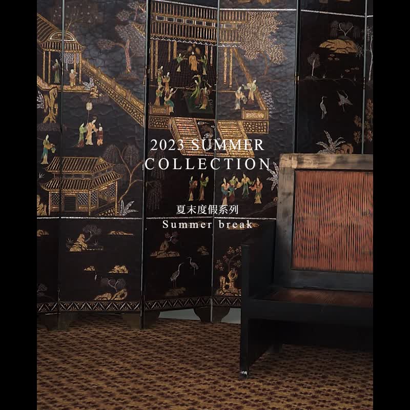 RIMLESS无边 原创设计珠饰真丝柔雾朦胧纱连衣裙轻薄罩衫 - 洋装/连衣裙 - 其他材质 