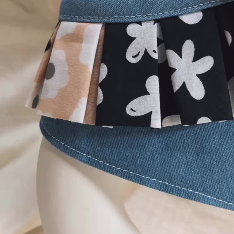 发裁手作。Facai Handmade 宠物领巾 毛孩玛格领_简约无印风 - 项圈/牵绳 - 棉．麻 紫色