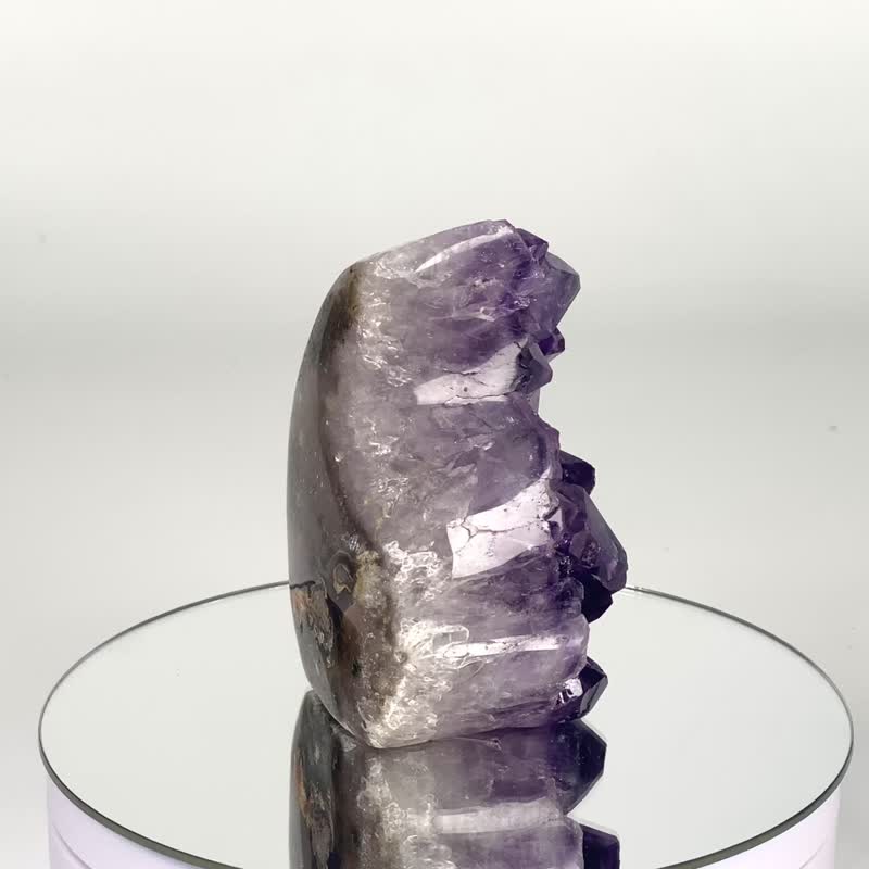 乌拉圭紫晶圣火  040337 - 摆饰 - 水晶 紫色