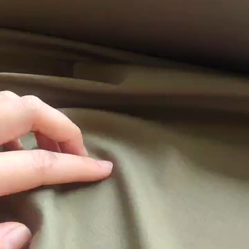 100%有机棉 棉柔弹性款针织布 军绿色 - 编织/刺绣/羊毛毡/裁缝 - 棉 绿色