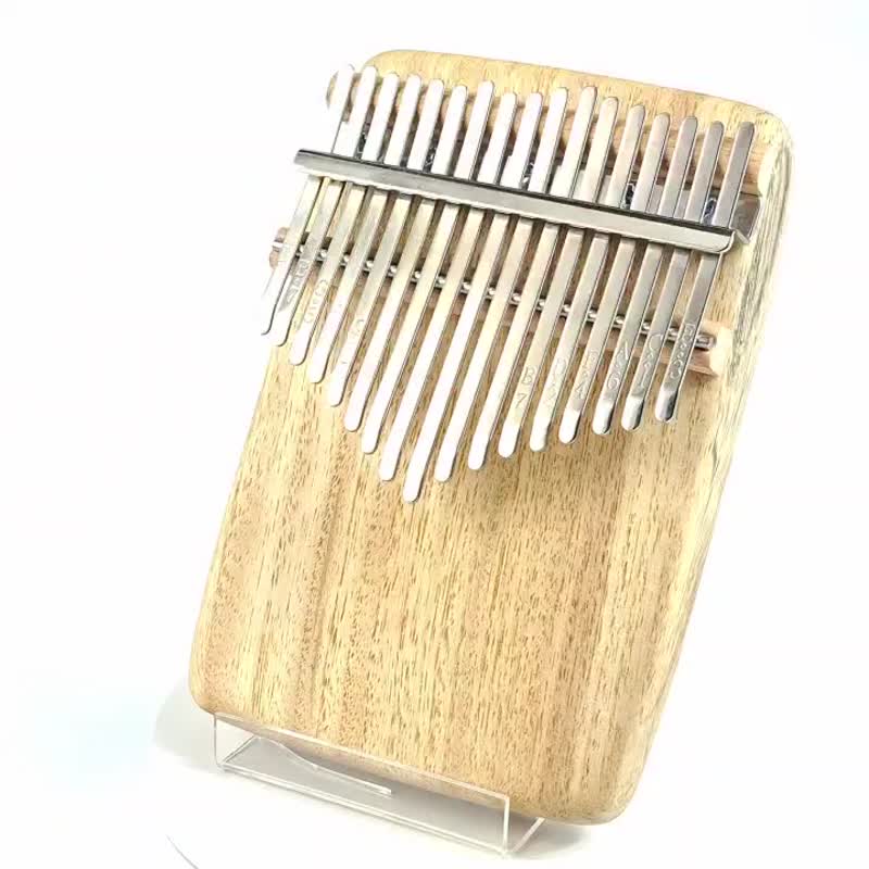 梧桐木拇指琴/17音拇指琴/KALIMBA - 吉他/乐器 - 木头 咖啡色
