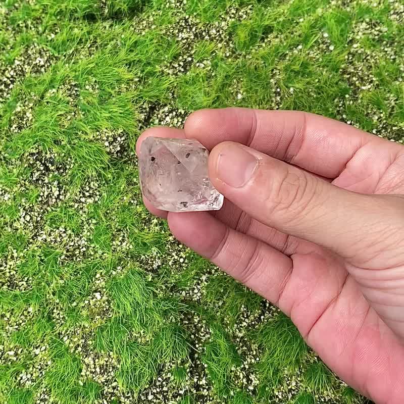 天然能量矿石-天然冰透闪灵钻 - 摆饰 - 水晶 多色