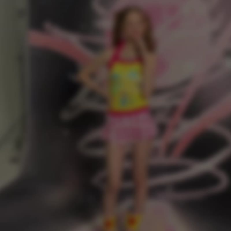 Monsssstar 原创设计师品牌 多巴胺彩色夏日黄色可爱露背印花针织 - 女装背心 - 聚酯纤维 黄色