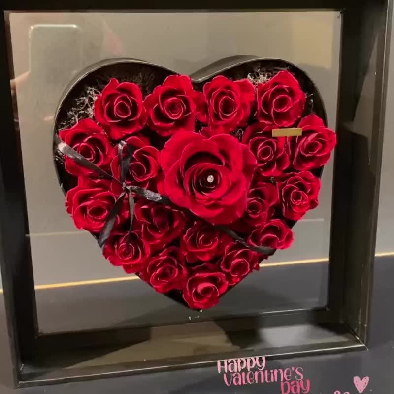 永不凋谢的爱 - 干燥花/捧花 - 植物．花 红色