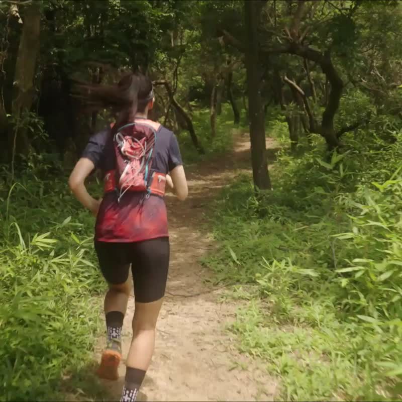 平衡静动袜・越野袜∣0-100 km 自动切换舒服透气减压袜 - 袜子 - 棉 黑色