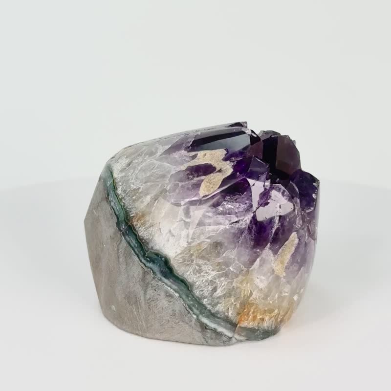 ESP 拇指晶镇 4500192 开运小物紫水晶 小资族轻松入手 - 摆饰 - 水晶 紫色