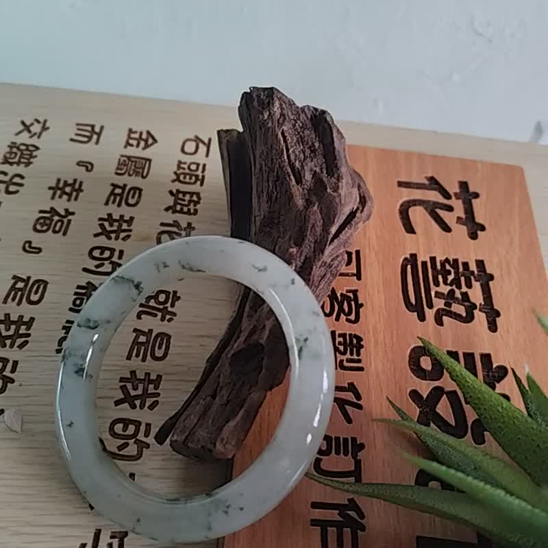 原Miss feng-天然水沫玉飘墨绿玉手镯手镯 - 手链/手环 - 玉石 