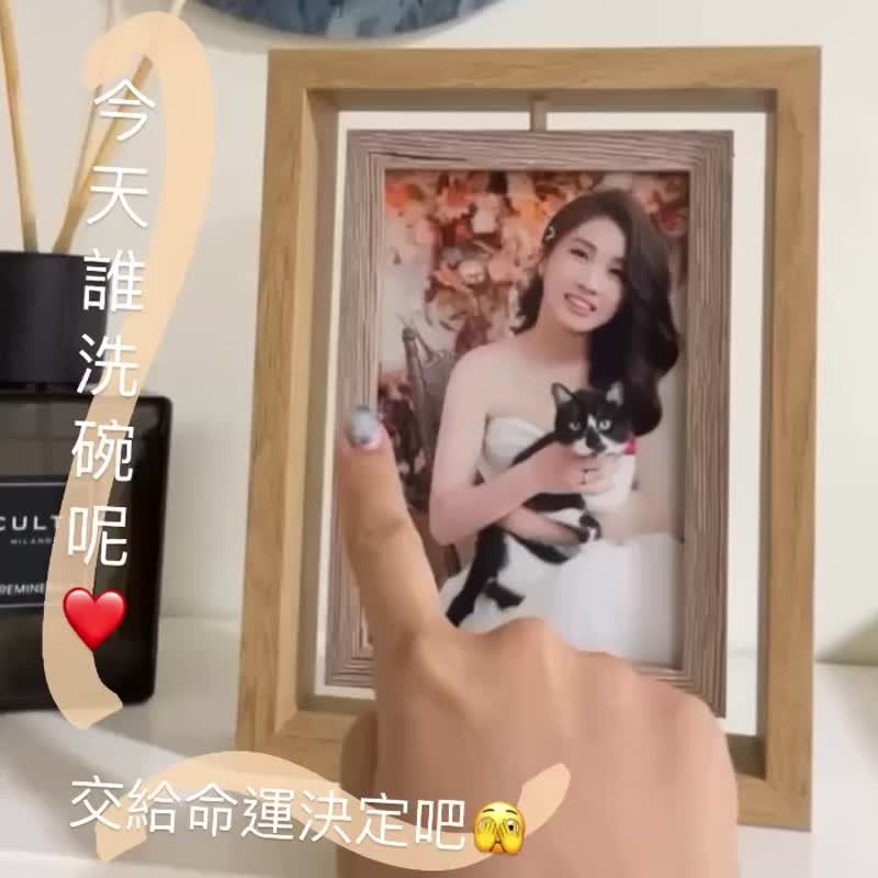 4*6寸 双面旋转相框【下单即赠两张相片】 - 画框/相框 - 木头 多色