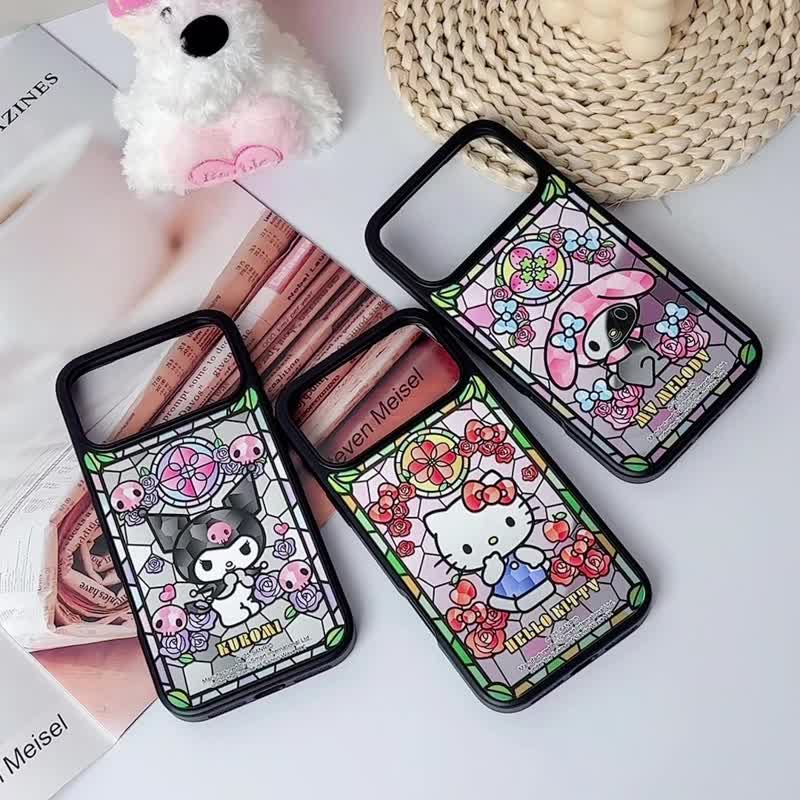 三丽鸥 Hello Kitty iPhone17 Pro Max/17 Pro/16 磁吸镜面手机壳 - 手机壳/手机套 - 塑料 多色