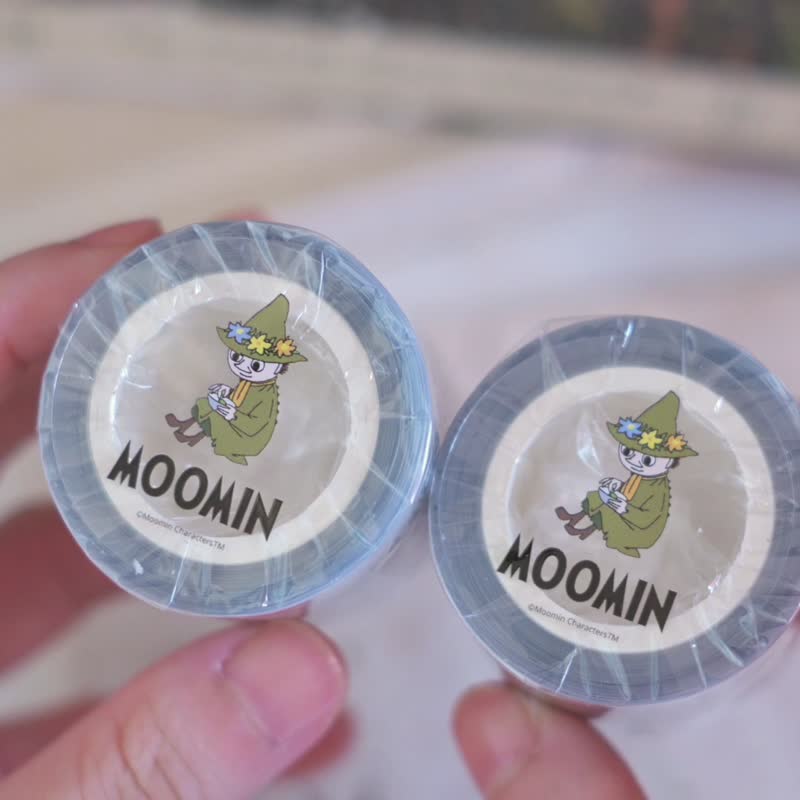 【Pinkoi x Moomin】哲学流浪家 Snufkin 语录 刀模透明胶带 - 纸胶带 - 塑料 