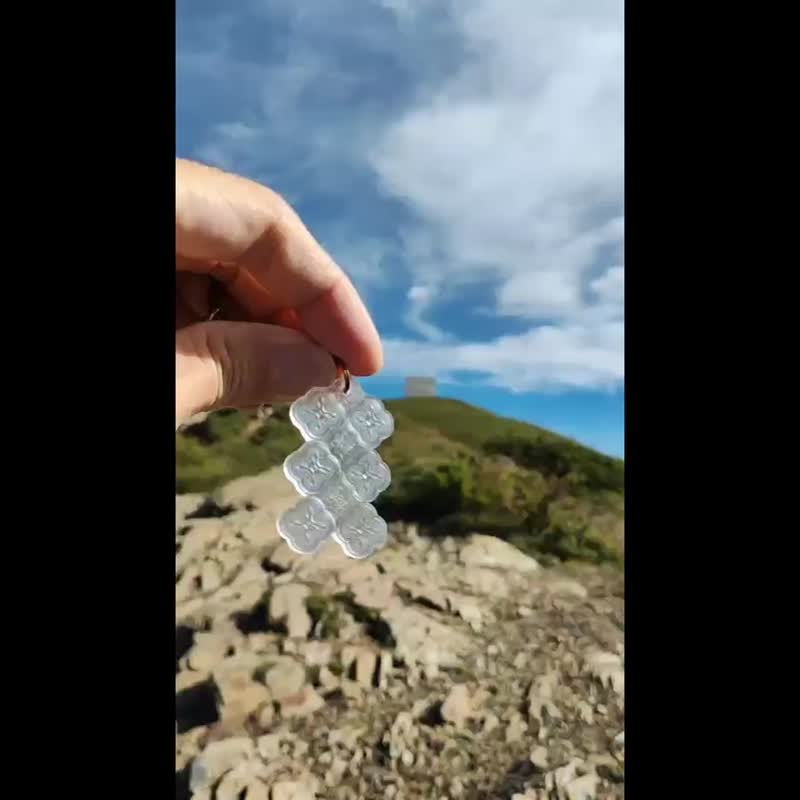 海棠花钥匙圈 | 台湾窗花的美好MIT - 钥匙链/钥匙包 - 其他材质 