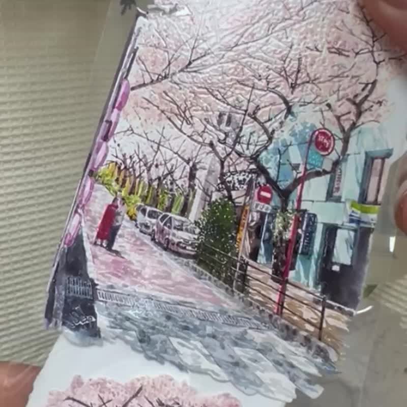 377粉色花香 - 纸胶带 - 塑料 多色