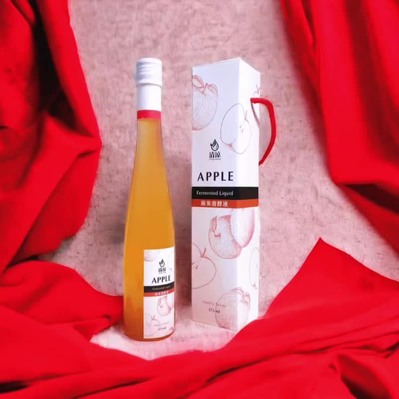 【调整体质】苹果酵素(发酵液) 375 ml-富士苹果 多酚精华 - 健康/养生 - 玻璃 