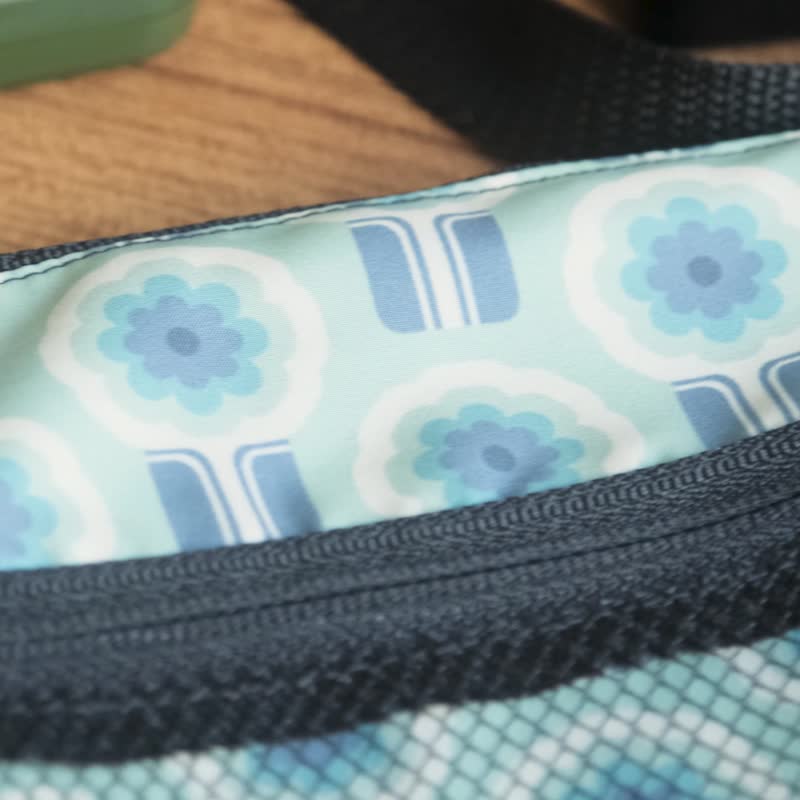 老事壁花侧背包 - 侧背包/斜挎包 - 其他人造纤维 绿色