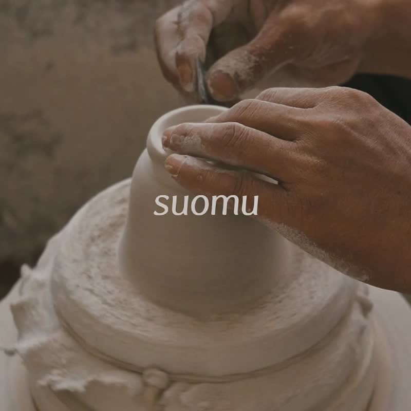 【假日系列】suomu所目原创设计釉下彩绘手工陶瓷咖啡杯单耳杯 - 咖啡杯/马克杯 - 瓷 多色