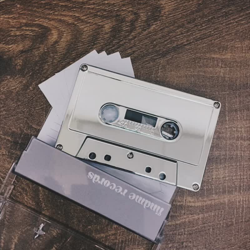 【限定款】镜面 银色 | 60分钟 TYPE 1 | 空白录音带 磁带 卡式带 - 其他 - 塑料 银色