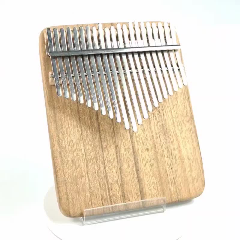 巴新胡桃拇指琴/21音拇指琴/KALIMBA - 吉他/乐器 - 木头 咖啡色