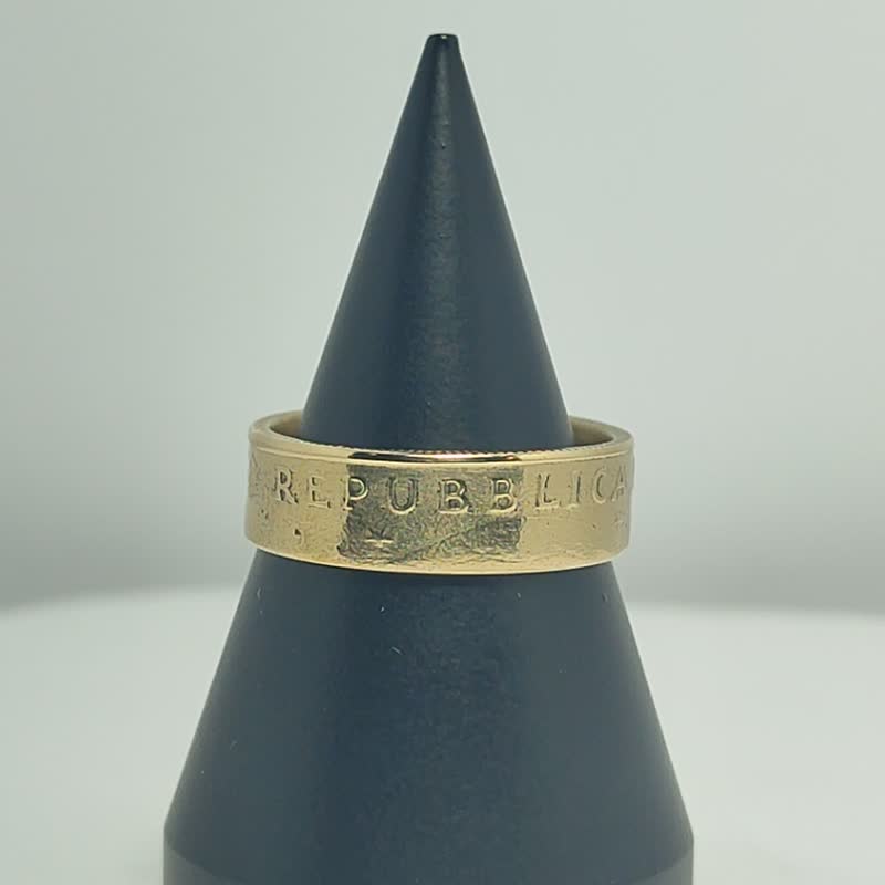 圣马力诺钱币戒指 200里拉 1997年，圣马力诺戒指，圣马力诺钱币戒指 - 戒指 - 其他金属 