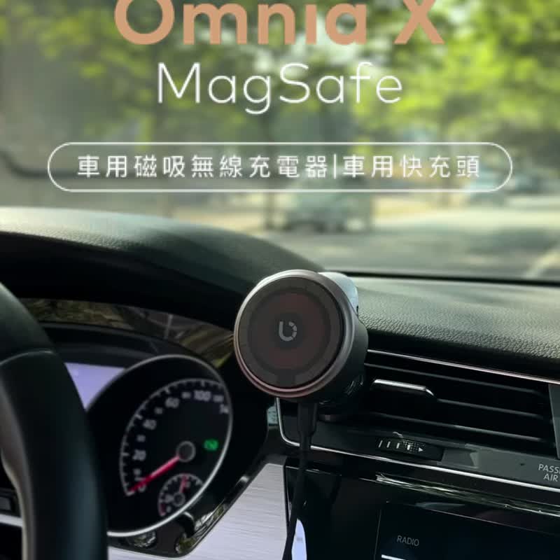 Omnia X MagSafe 车用磁吸无线充电器 - 手机充电及周边 - 其他材质 金色