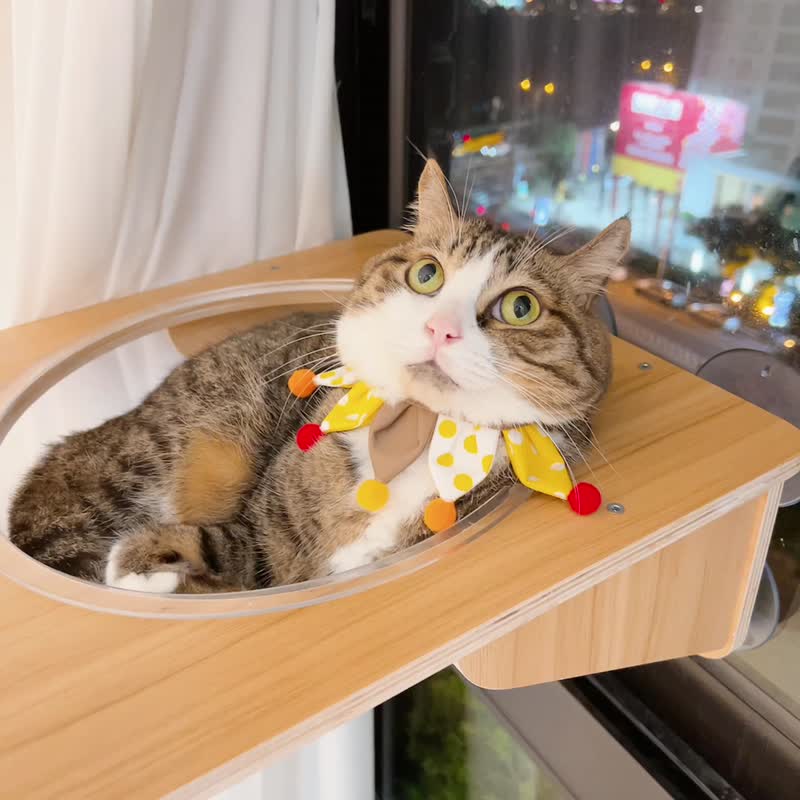 MaoFenBiBi 森之精灵-手工立体三角花瓣项圈 & 手工项圈 - 项圈/牵绳 - 棉．麻 